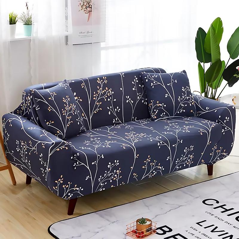 Printed Sofa Slipcover Stretch Sofa Covers For Living Room Pets Kids Chair Couch Cover I Shape Corner Sofa Anti-Cat Scratch