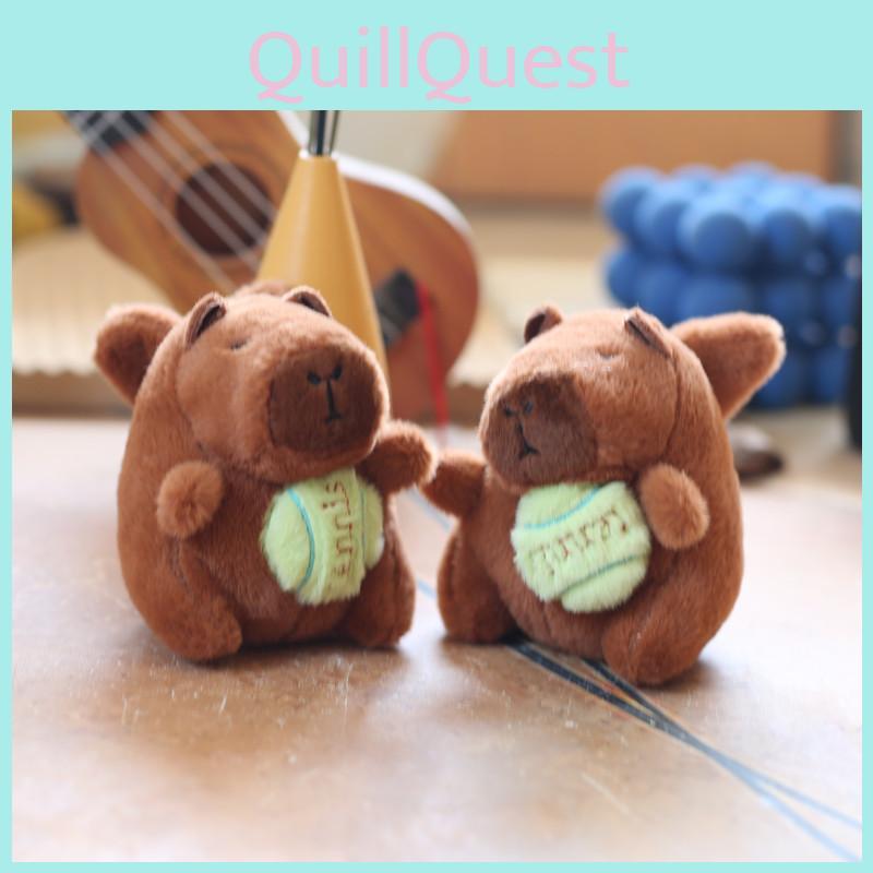Winged Capybara Plush Doll With Soft Short Plush Perfect For Backpack Accessories