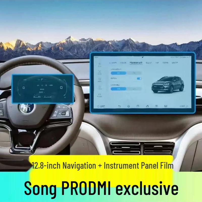 BYD Song Pro Interior Console Protector: TPU Film for EV/DM Dashboard