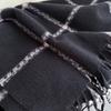 Luxury Plaid Scarf Winter Warm Cashmere Women Long Pashmina Foulard Female Scarves Lady Tassel Shawl Wraps  Design