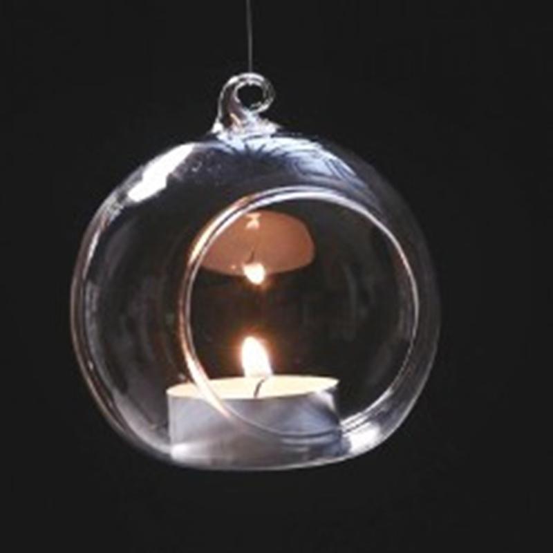 Hanging Glass Vase Flowers Plant Table Vase Stand Holder Terrarium Handmade