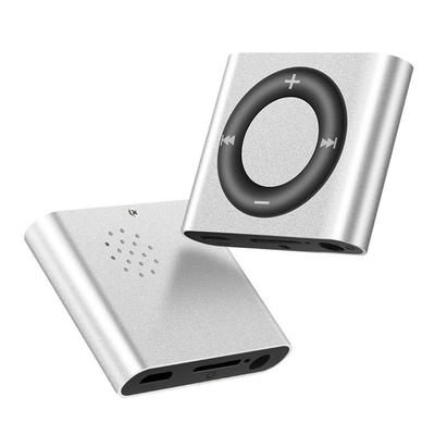 Mini MP3 Music Player Metal Audio Player Built-in Speaker Headphones Tf Card Portable Digital Music Player For Students