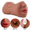 3 In 1 Male Masturbator Realistic Tight Vagina Anus Mouth Masturbation Cup Oral Simulatior Adult Sex Toys for Men Erotic Product