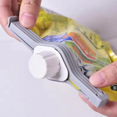 Screw Cap Sealing Clip Seasoning Bag Milk Powder Salt Bag Sealing Clip Snack Food Preservation Clip Gadget Kitchen Accessories