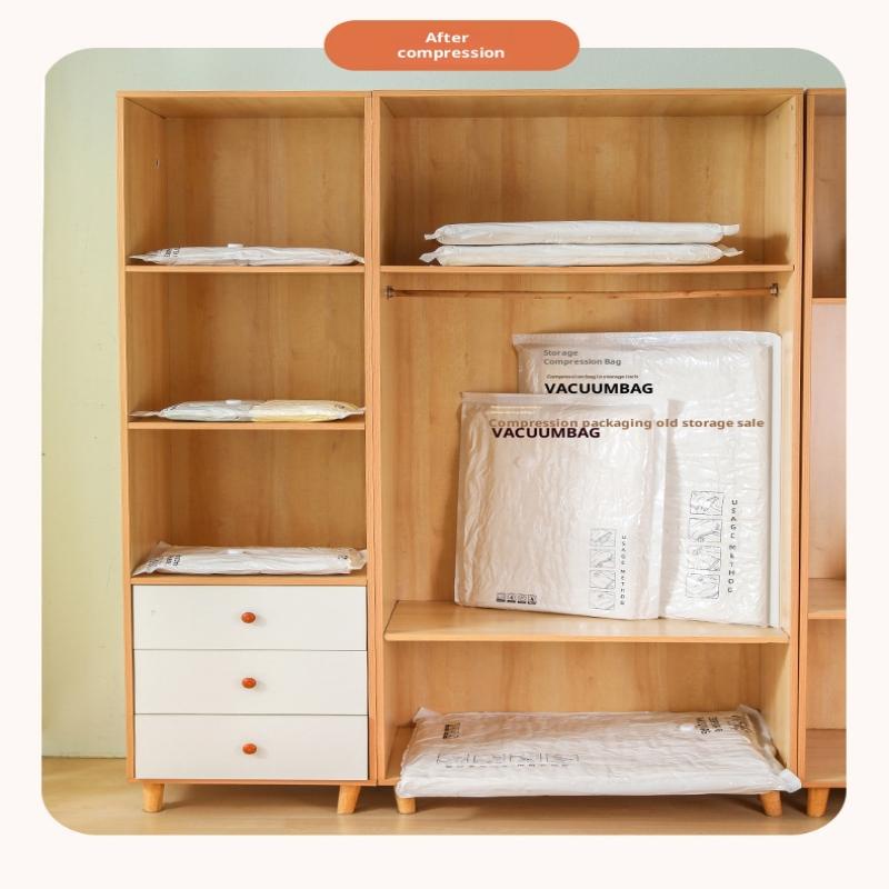 Vacuum Storage Bags Travel Reusable Organizers Vacuum Sealer Bags For Clothing Compressed With Pump