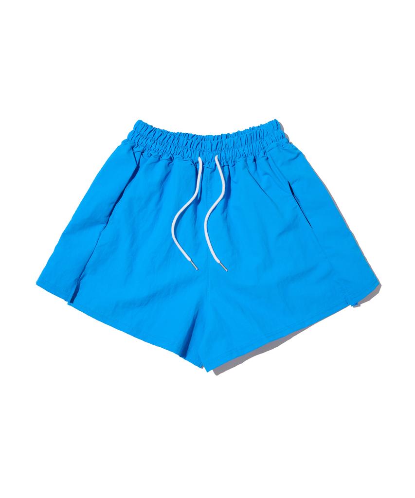 CARGOBROS FOR WOMAN Summer Light Nylon Elastic Shorts (Blue)