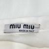 MIUMIU White MK1627 Lace Blouse Tops 36 whiteUsed