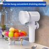 Multifunctional Electric Cleaning Brush USB 5-in-1 Handheld Bathtub Brush Cleaner Sink Bathroom Kitchen Cleaning Tool