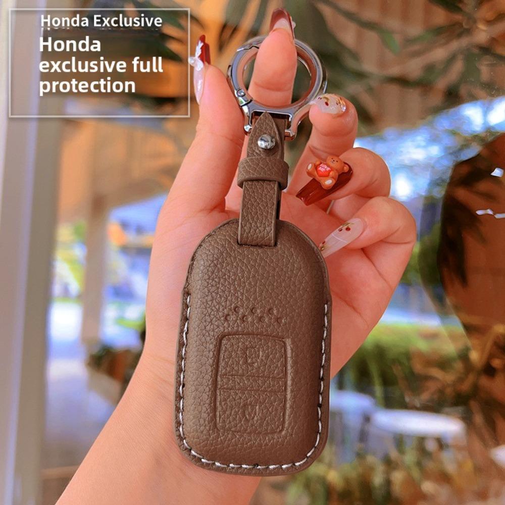 Handmade for Honda Accord Key Cover Genuine Leather Civic Key Case Car Accessories