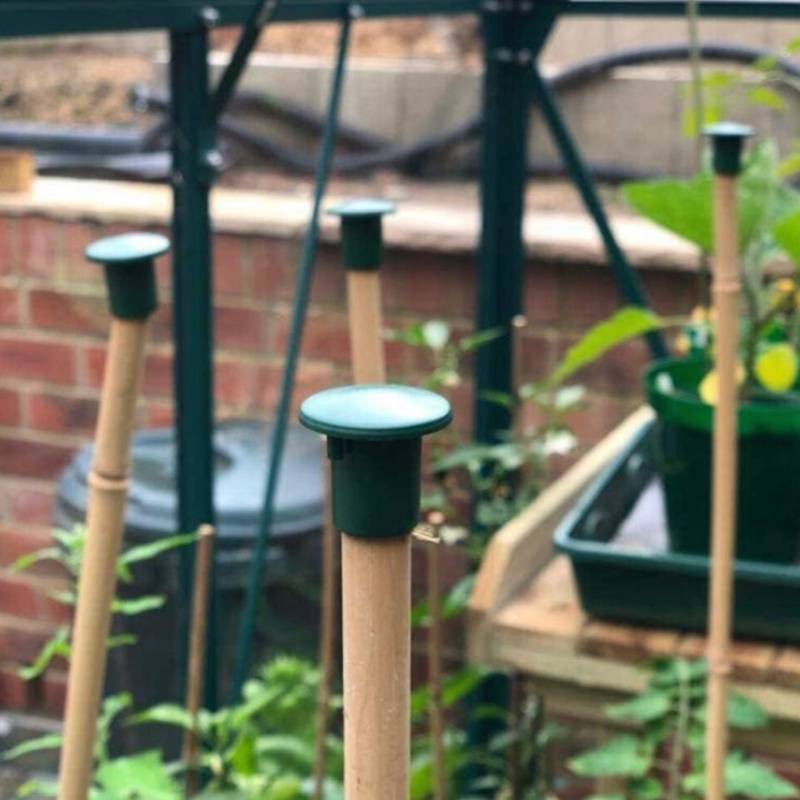 Garten Bambuspfahlkappen PVC Gartengerät Sicherheitsabdeckung Für Gärtner Und Hausgartengebrauch