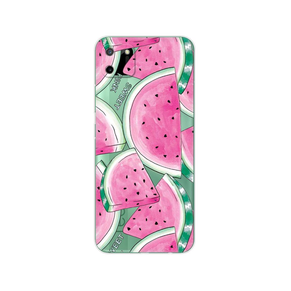 För Realme C11 2021 2020 Fodral TPU Silicon Back Cover Telefonfodral För OPPO RealmeC11 C 11 Soft Fodral RMX3231 RMX2185 stötfångare 6,5 tum