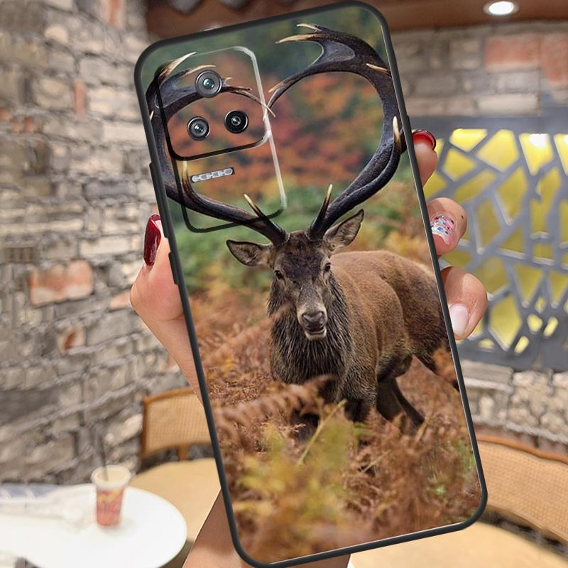Deer Hunting Camo Case For Xiaomi 15 14 13 Ultra 11T 12T 13T 14T Pro POCO X7 X6 Pro X3 X5 M6 F5 F6 Pro Cover