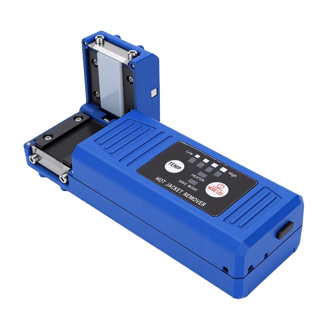 Fiber Optic Thermal Stripper 8 Temperature Levels Auto Heating Fiber Optical Stripping Tool for 1 48 Cores Fibers