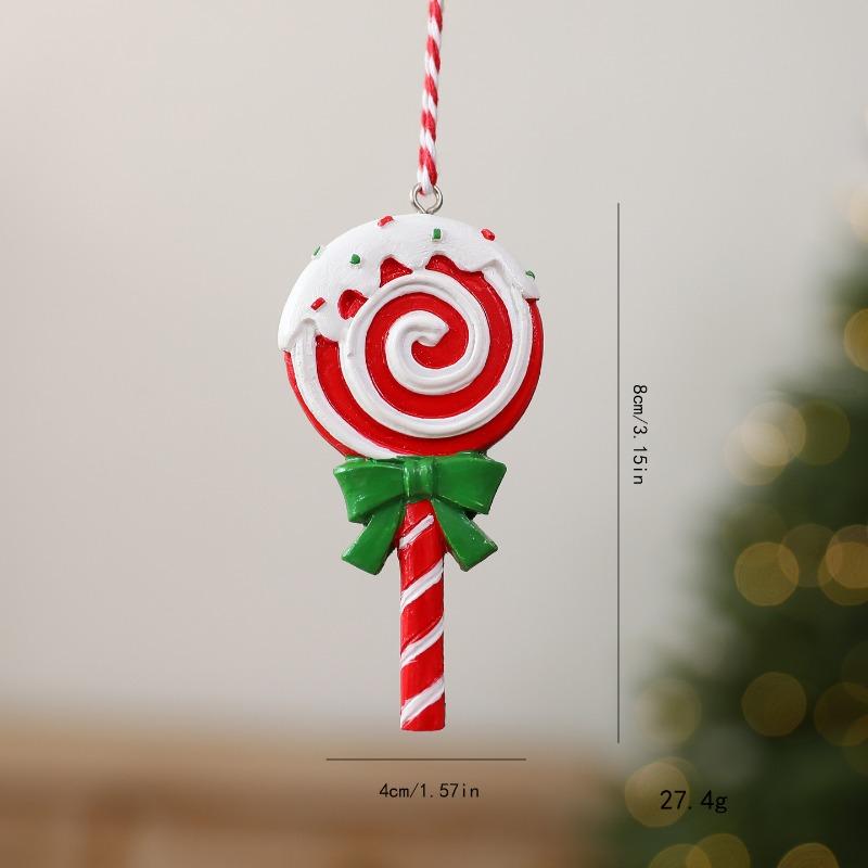 Christmas Decoration Christmas Tree Pendant Resin Santa Foreign Trade Pendant Small Accessories Christmas Snowman Ornaments