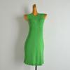 Fashion Style Sexy Sexy Round Neck Sleeveless Knitting Dress Women's Clothing Silm Slim Looking High Elastic Sheath A- Line Skirt
