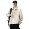 Denim Jacket Men's New Spring Fashion Brand Hong Kong Wind Trend Cargo Loose Casual Coat Fashion Everything Top