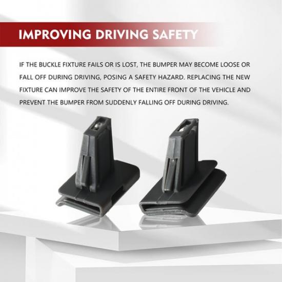 Front LH&RH Bumper Cover Fasteners Fit for    Nissan Sentra NEW
