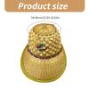 Bamboo Woven Safety Hat Construction Helmet Beanie Rattan Hat Fishing Hat for Men Fishing Gardening