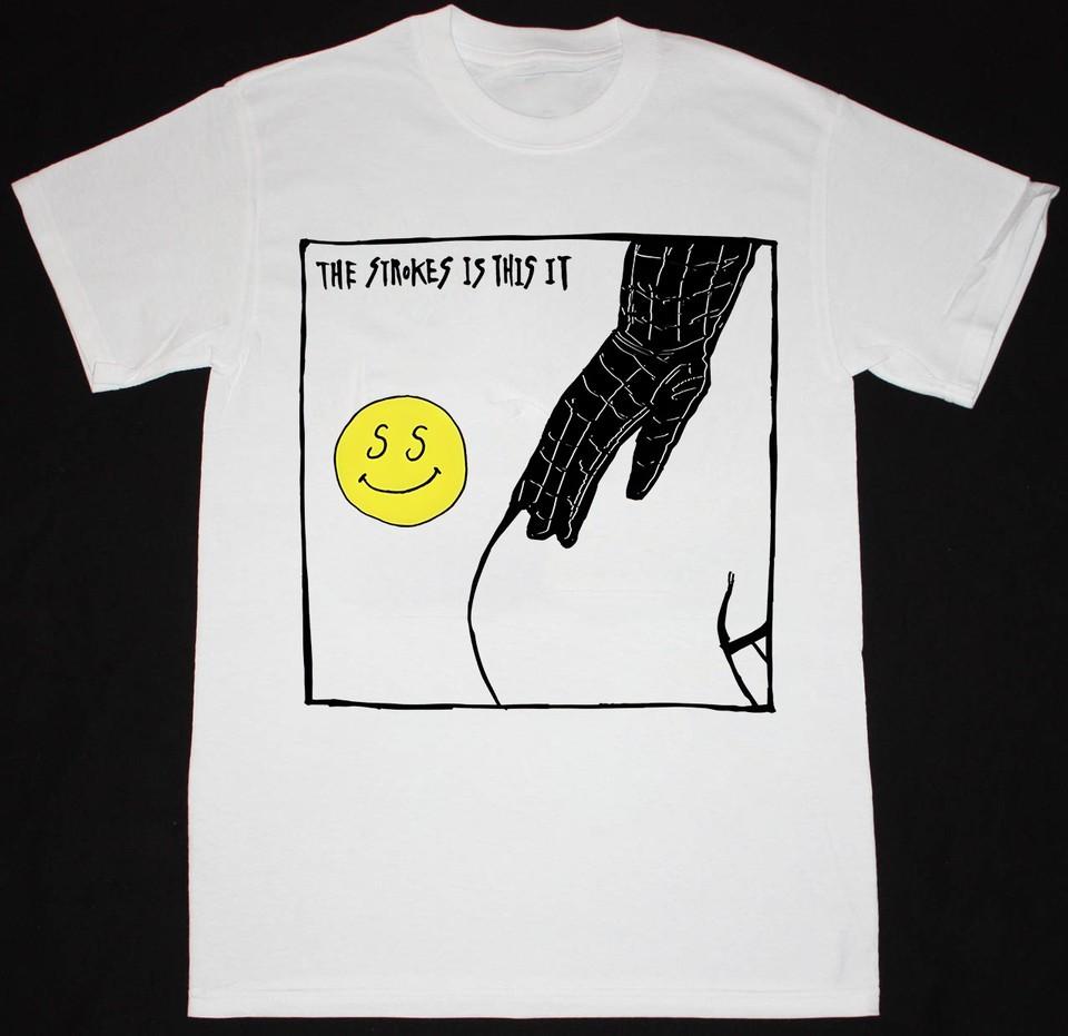 Collection The Strokes Funny Gift For Fan White S-2345XL Men T-Shirt Unisex T-Shirt M