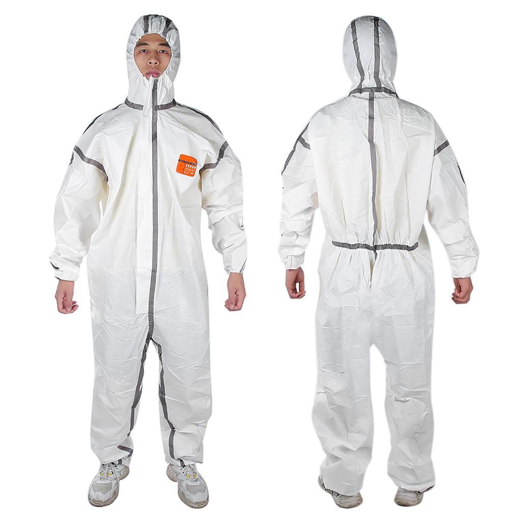 Overall Schutzanzug Kleidung Versiegelt Verbunden Staubdicht Wasserdicht(L)