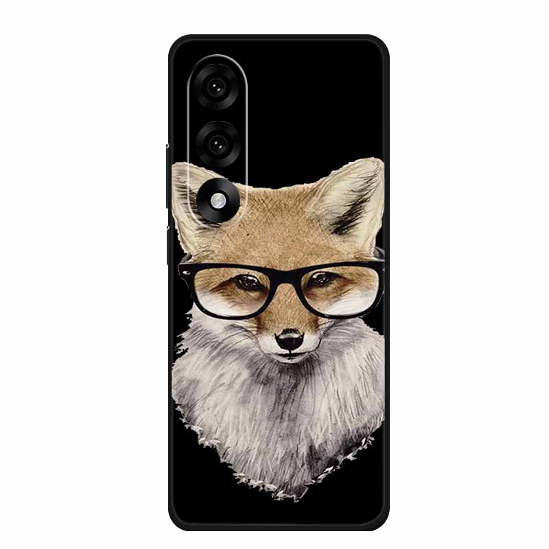 Case For OnePlus Nord 5 Case One Plus Nord 5 Nord5 Cartoon Cat Black Silicone Soft Back Cover For OnePlus Ace 5 Ultra Phone Case