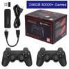 X2 Plus 256G 50000 Game GD10 Pro 4K Game Stick 3D HD Retro Video Game Console Wireless Controller TV 50 Emulator For PS1 N64 DC