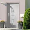VidaXL Front Door White 88x200 Cm PVC 3187861