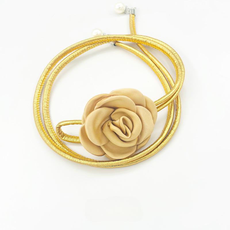 Flower Curtain Binding Tape Adjustable Rope Gauze Curtain Folding Storage Tying and Hanging Rope