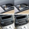 Stilvolles & Langlebiges Auto-Innenraumverkleidungs-Kit Carbonfaser-Lenkradabdeckung und Komplette Innenraumverkleidung Geeignet für 2007-2011