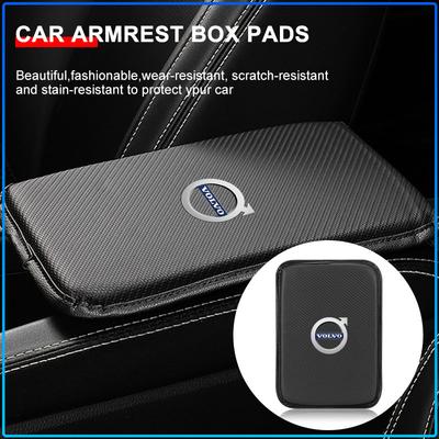 1 Stück Auto Armlehnenbox Matten Leder Mittelkonsolen Abdeckungen Innenraum Für Rdesign XC90 S60 XC60 V70 S80 S40 V50 V40 V60 C30 S70
