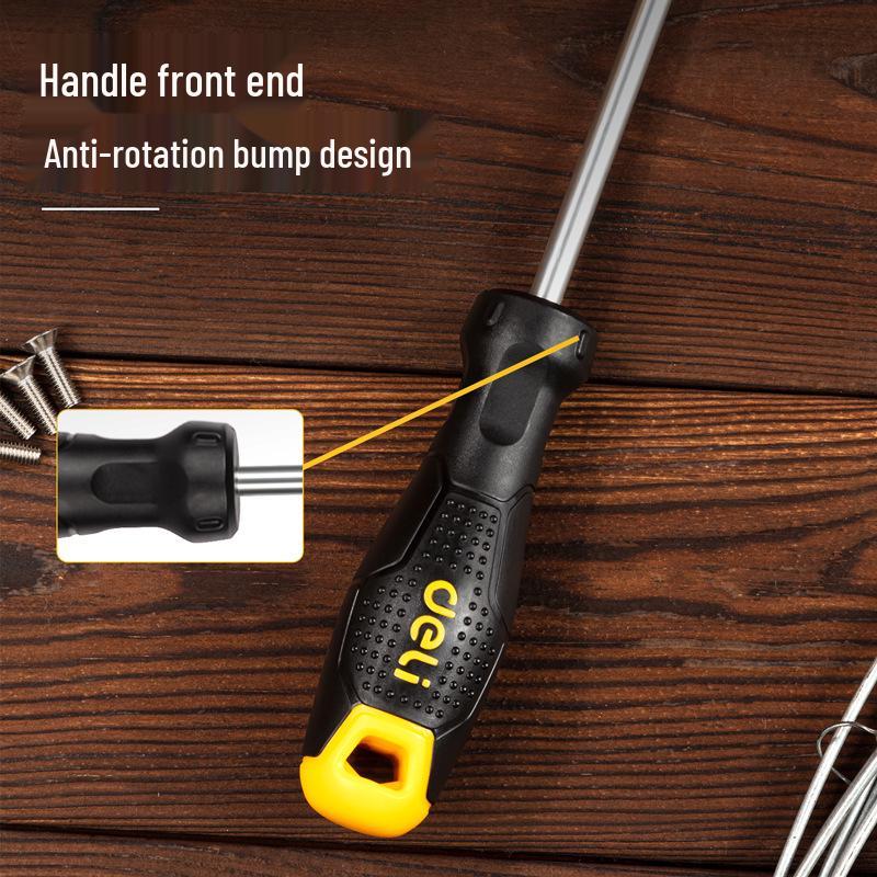 Star-Shaped Magnetic Tip Screwdriver with Flower Hole by Deli Tools