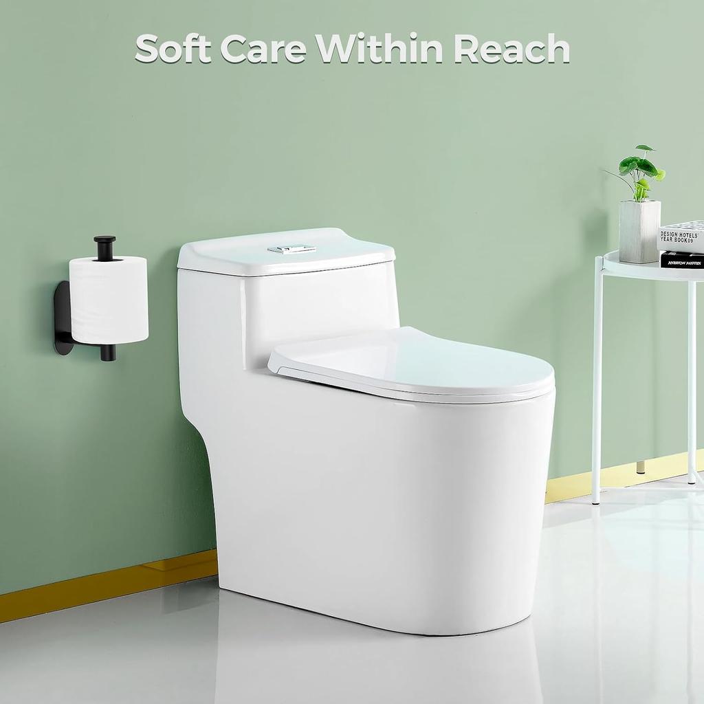 Adhesive Toilet Paper Holder Kitchen Roll Towel Rack Napkin Dispenser Absorbent Stand Tissue Hanger Bathroom Accessories