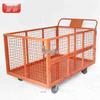 Folding Mesh Warehouse Cart