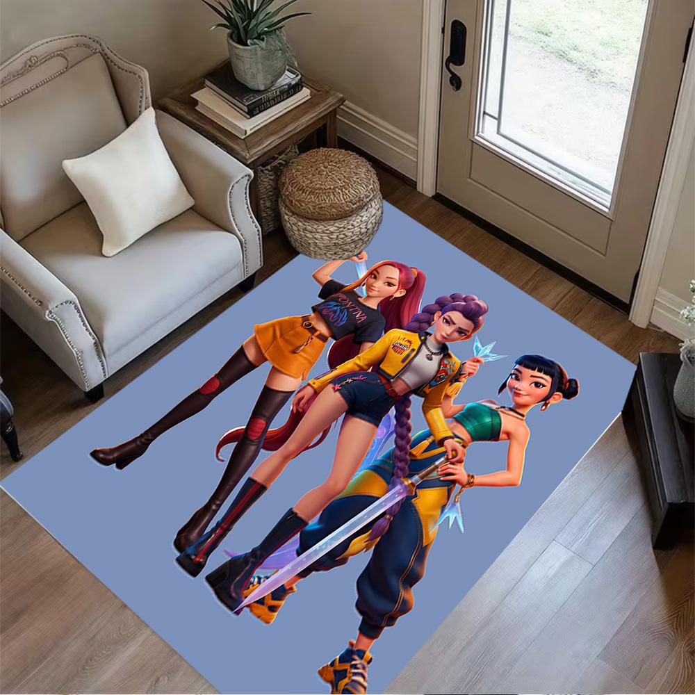 Huntrx Team Adventure Floor Mat Perfect for Bedrooms Dining Room Balcony Dormitory Anti-slip Rug Decorate Offices Birthday/Christmas Gift