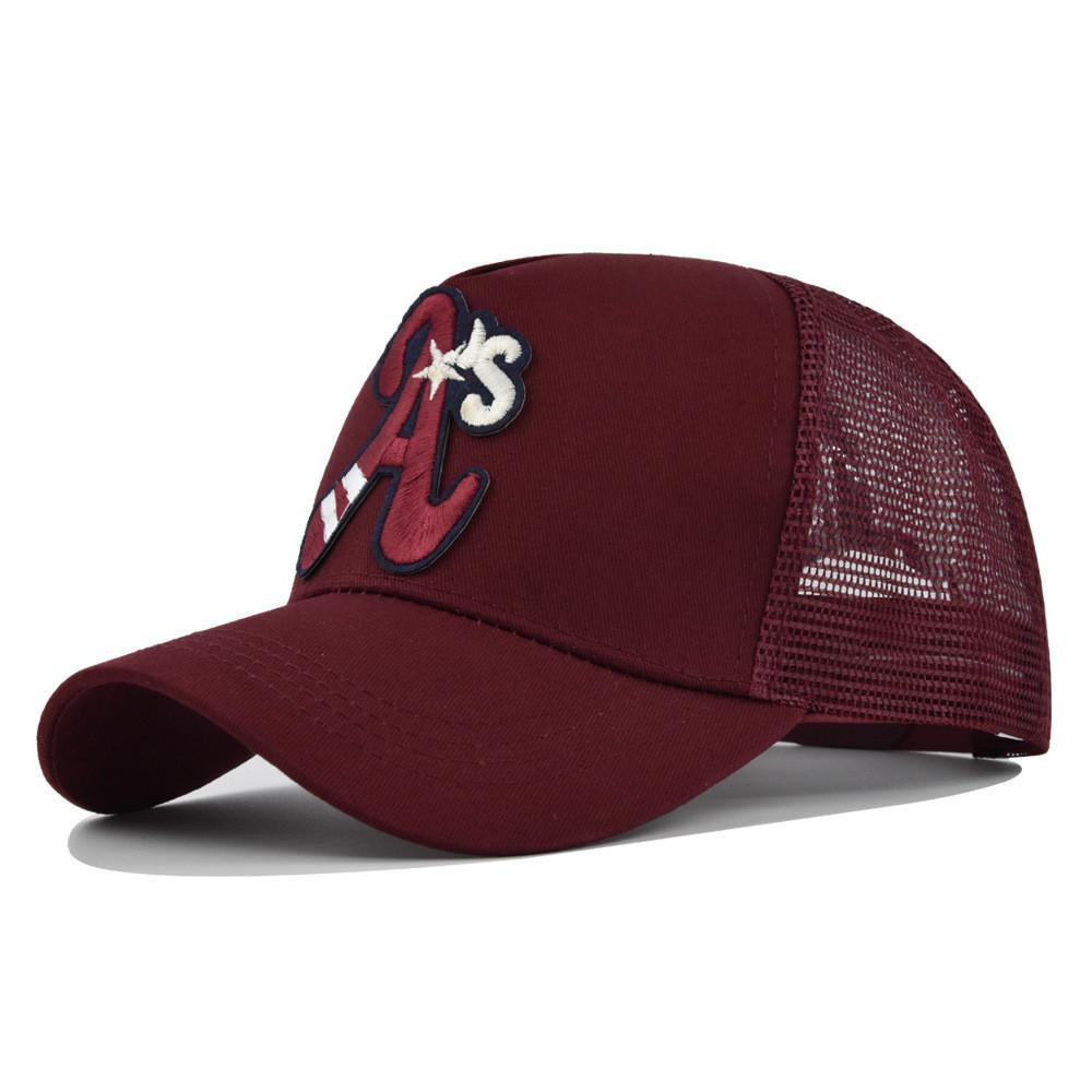 Hat Duck Tongue As Letter Embroidered Baseball Hat Mesh Hat Sunshade Breathable
