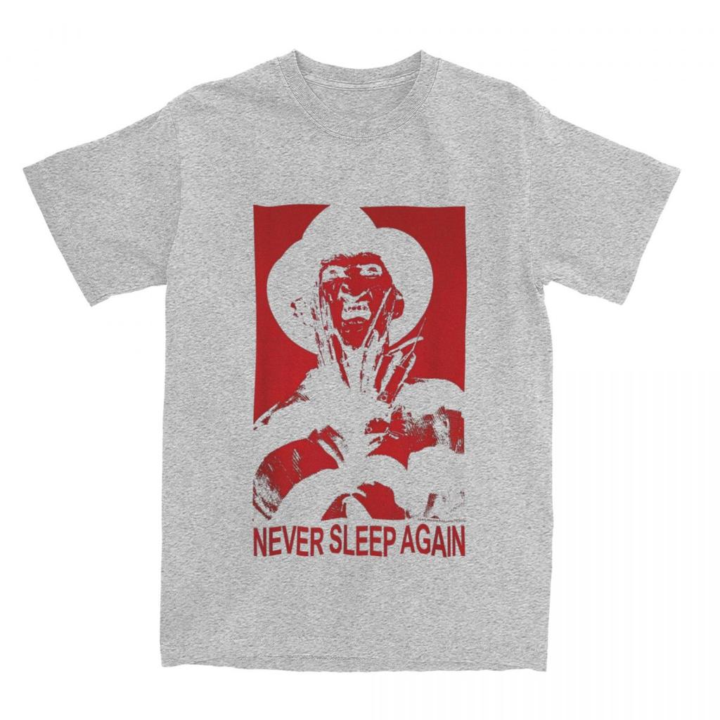 Elm Street Nightmare T-Shirt F-Freddy K-Kruger Hipster T-Shirts Short Sleeves Awesome Tshirt Summer Cotton O-Neck Clothes