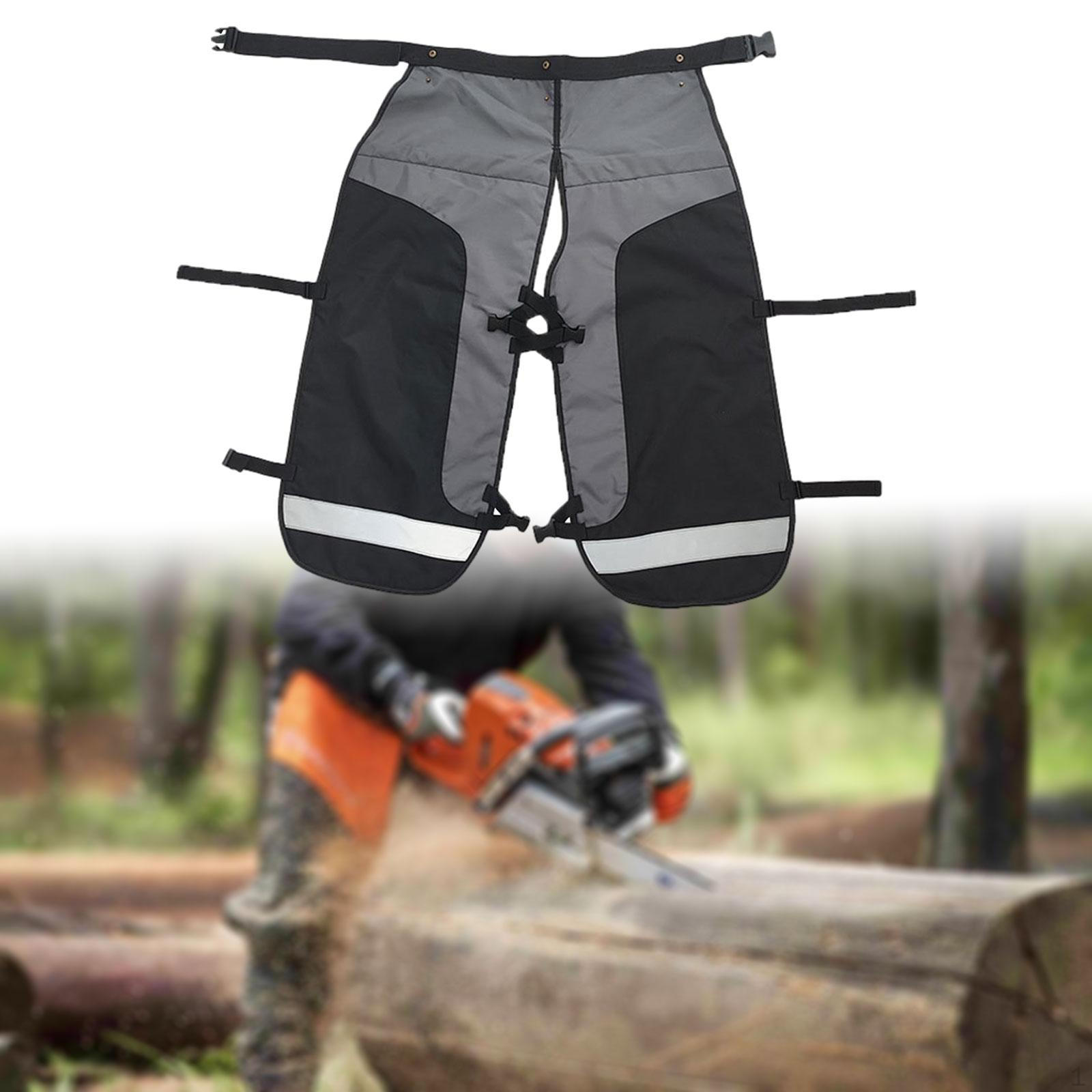 

Бензопильные чапсы 9+2 слоя Плотник Мужчины Женщины Лесное хозяйство На открытом воздухе Регулируемый поясной ремень Цепная пила L