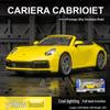 Caipo 88706 911 Carrera Alloy Toy Car with Sound, Light & Pull-back Function