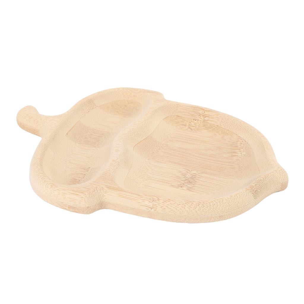 Wooden Pinecone Shape Food Tray for Snacks Appetizers Dessert Wood Serving Platter for Home Hotel