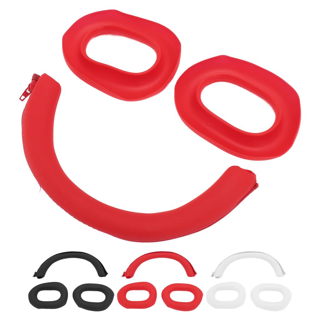 Earpads Cover Headband Pad Set Replacement Perfect Fit Silicone Headphone Protective Cover for WH‑10