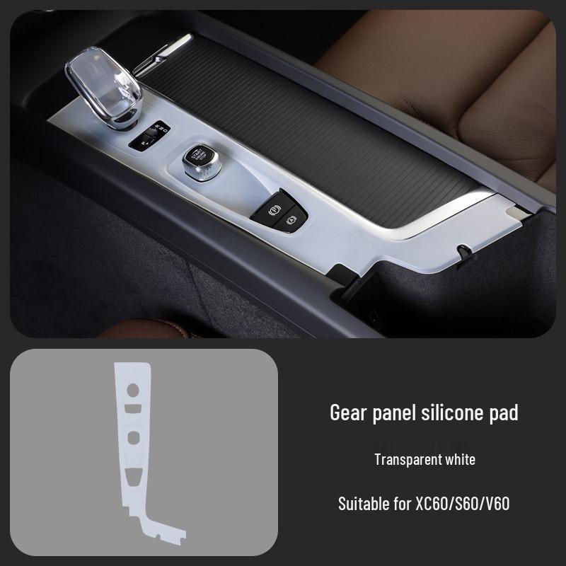 Silikon-Schutzpolster für Konsolen und Schalthebelpaneele von Volvo XC60, S90, S60, XC90 und V60.