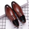 Mens Leather Dress Shoes Men'S Formal Social Male Shoe Casual Business Pointed Toe Luxury Party Designer Shoes For Men