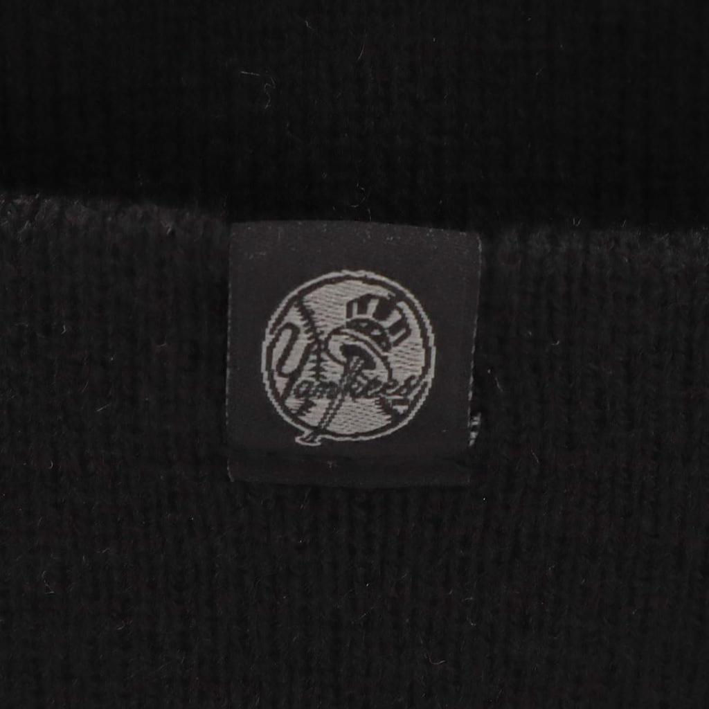 New Era MLB Strick Ton-in-Ton NY Kostenlos Basic Bündchen Neyyan Schwarze Kappe, Farbe, Schwarz, Strick,