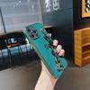 Flannel Love Chain iPhone17Pro Mobile Phone Case 15/16 Suitable for Apple 7p/8plus Wristband Protective Case