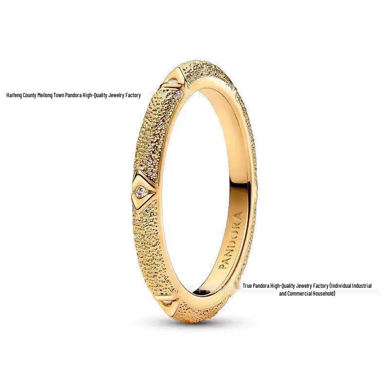 Inele pentru Cuplu Pandora Coroană de Aur Inimă Argint Sterling S925 Cadou de Crăciun