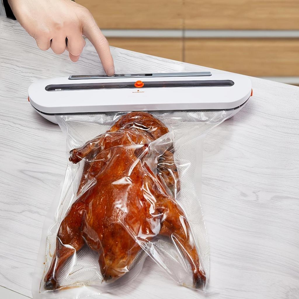 Household Vacuum Packing Kitchen Automatic Food Sealing Machine Packaging Plastic Compression Vacuum Pumping Machine