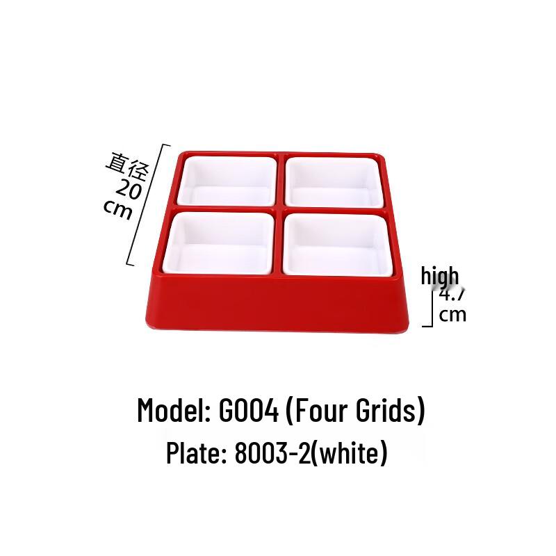 Qianxing National Tide Melamine Serving Platter