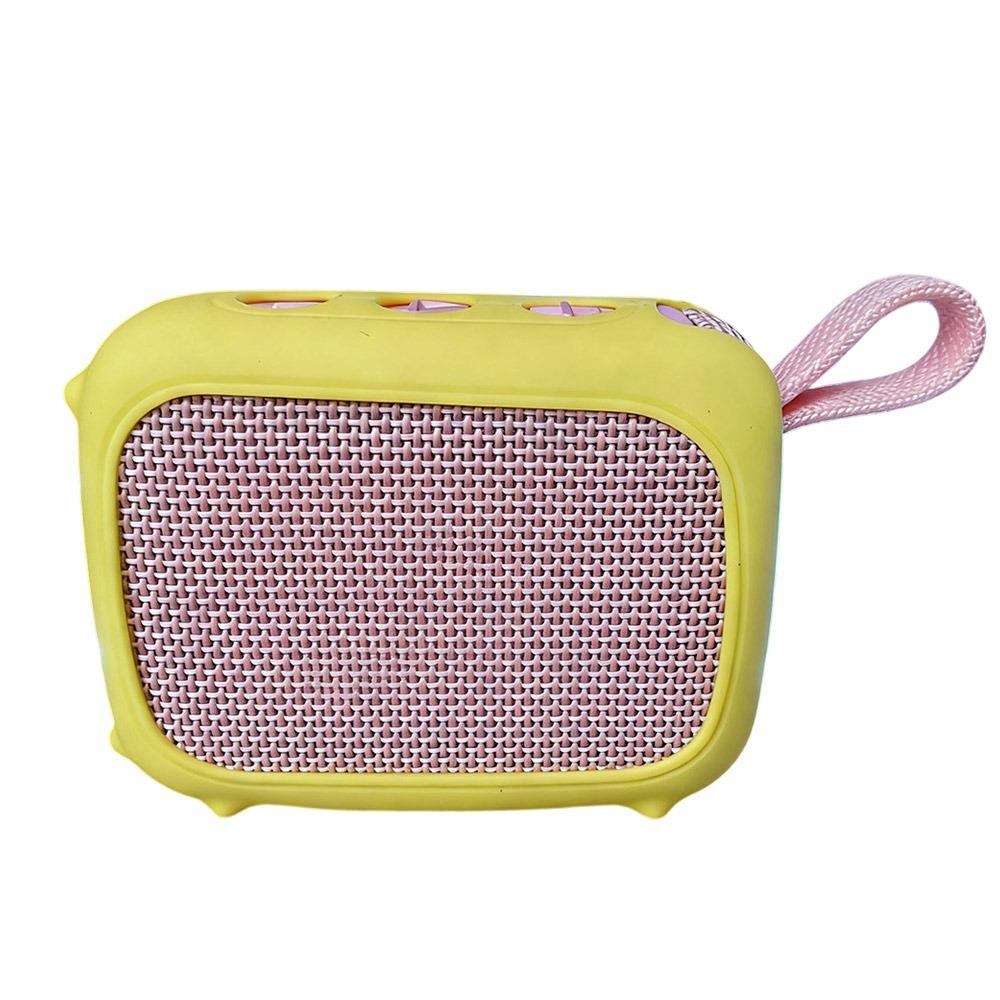 Shockproof Silicone Case Portable Waterproof Silicone Cover with Carabiner Dirt-proof for JBL GO 5 Bluetooth Speaker
