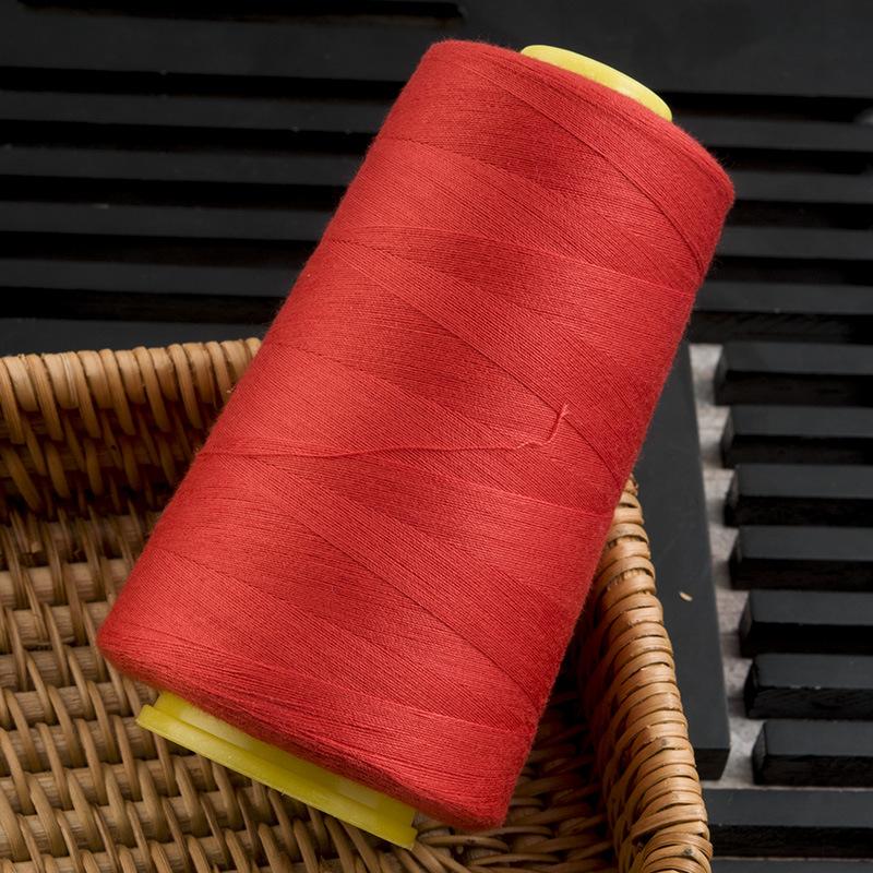 Große Rolle 402 Haushalts-Farb-Handnähgarn Nähgarn Nähmaschinennähgarn Polyester-Nähnadelgarn Näh-Pagodengarn