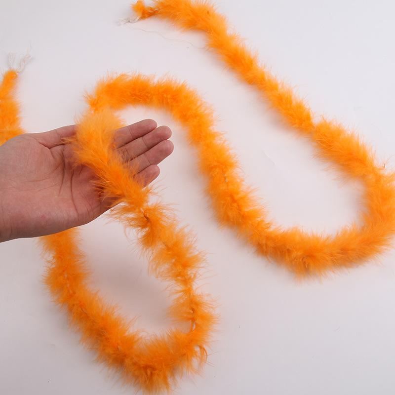 Fine Flat Feather Strip Turkey Top Strip Clothing Accessories Accessories Christmas Gifts Toys Decoration Handmade Materials